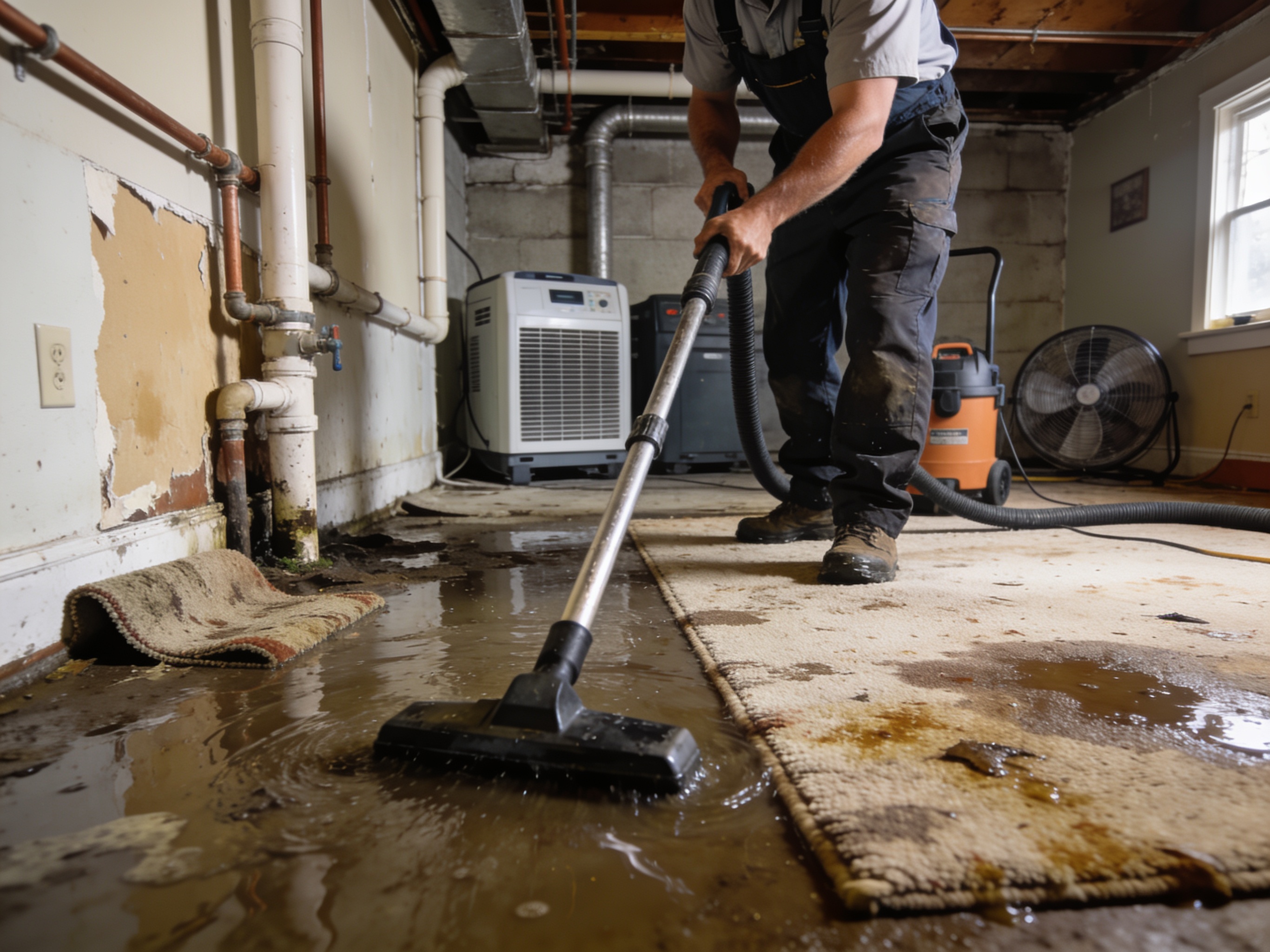 Burst Pipe Water Damage Restoration in Newark, DE